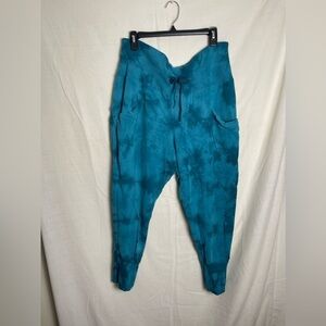 All in Motion High Rise Knit Jogger Tie Dye Size XL
